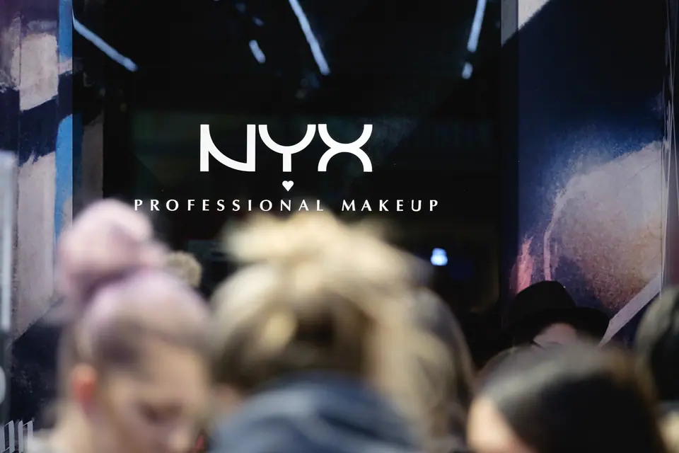 Guests at a professional makeup brand activation